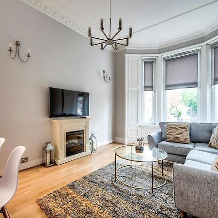 Ferienwohnung Pass The Keys Stylish 2 Bed In Heart Of West End Glasgow Exterior foto