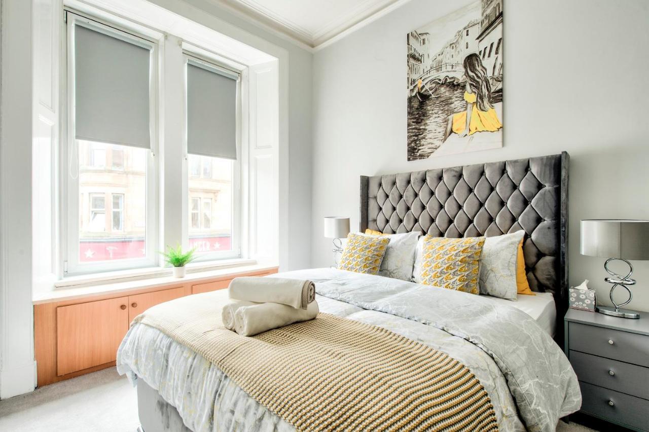 Ferienwohnung Pass The Keys Stylish 2 Bed In Heart Of West End Glasgow Exterior foto
