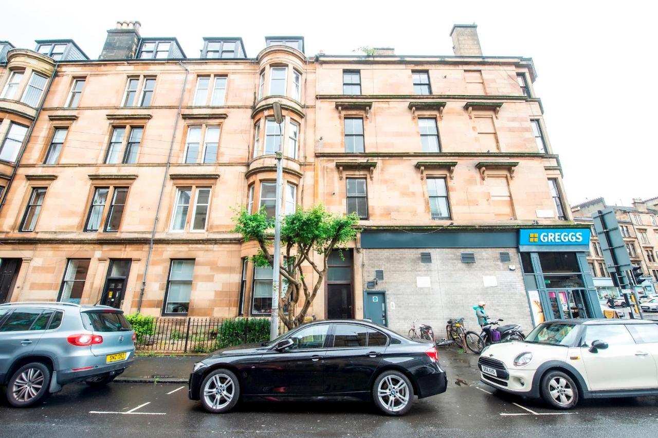 Ferienwohnung Pass The Keys Stylish 2 Bed In Heart Of West End Glasgow Exterior foto
