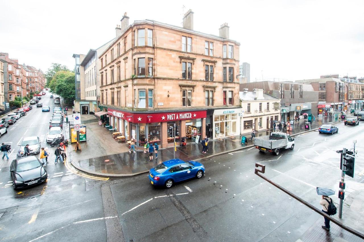 Ferienwohnung Pass The Keys Stylish 2 Bed In Heart Of West End Glasgow Exterior foto